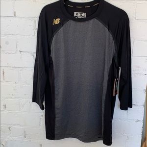 3/$45 NWT New Balance 4040 Seamless Black Raglan